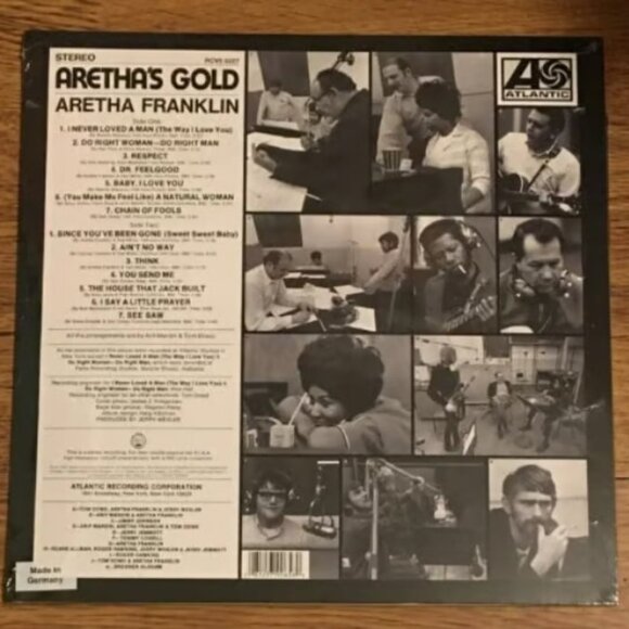 Aretha Franklin Aretha's Gold LP ~ Exclusive Colored Vinyl ~ New/Sealed! - Picture 2 of 2